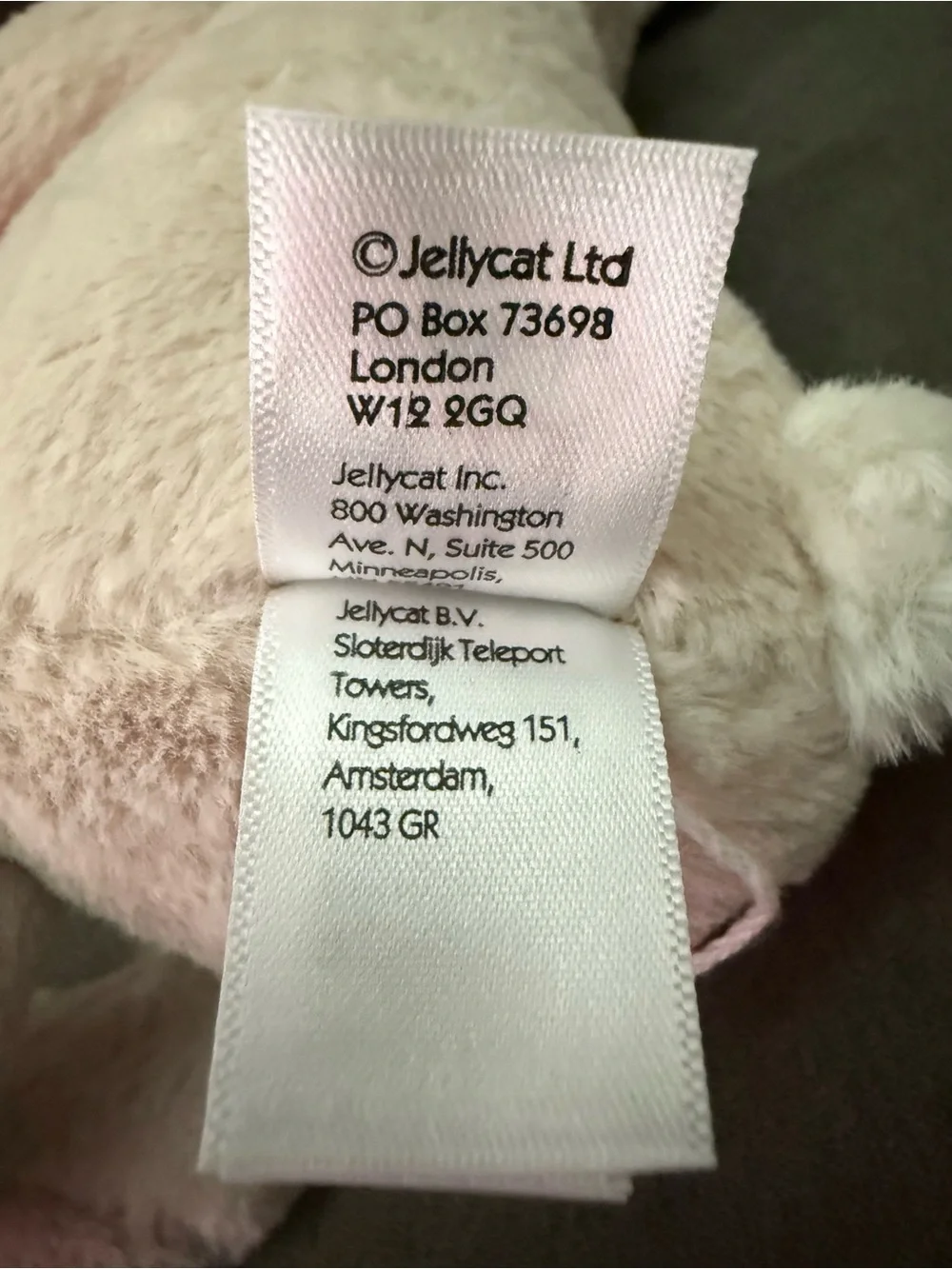 Jellycat original bonnie